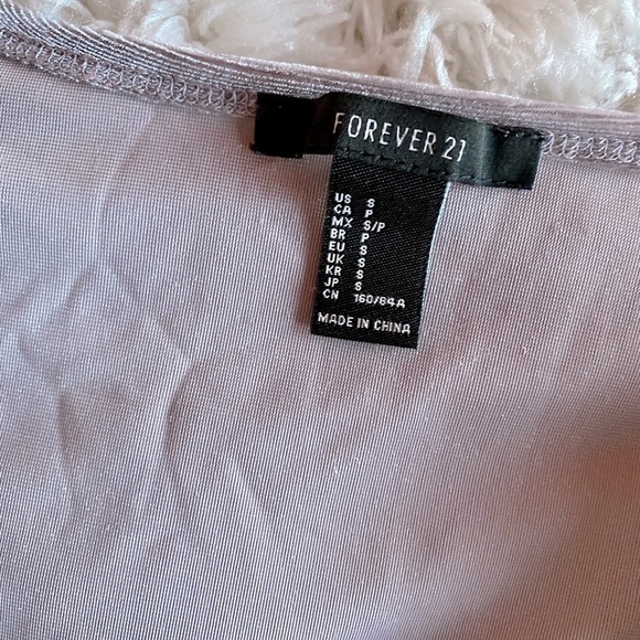 Forever 21 Velvet Wrap Blouse - Picture 6 of 8